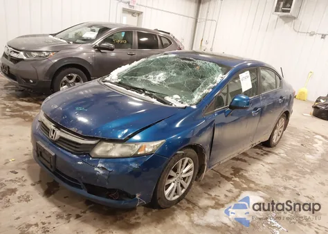 2012 Honda Civic Ex from USA, damaged, VIN 2HGFB2F80CH513201